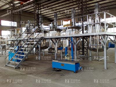 朝鲜研究院采购HYD-5000型涂料成套设备